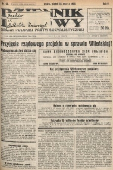 Dziennik Ludowy : organ Polskiej Partyi Socyalistycznej. 1922, nr 68