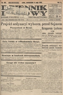 Dziennik Ludowy : organ Polskiej Partyi Socyalistycznej. 1922, nr 102