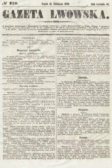 Gazeta Lwowska. 1858, nr 259