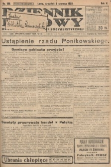 Dziennik Ludowy : organ Polskiej Partyi Socyalistycznej. 1922, nr 126