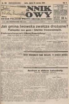 Dziennik Ludowy : organ Polskiej Partyi Socyalistycznej. 1922, nr 133