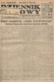 Dziennik Ludowy : organ Polskiej Partyi Socyalistycznej. 1922, nr 134