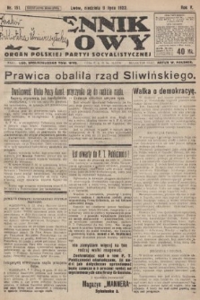 Dziennik Ludowy : organ Polskiej Partyi Socyalistycznej. 1922, nr 151