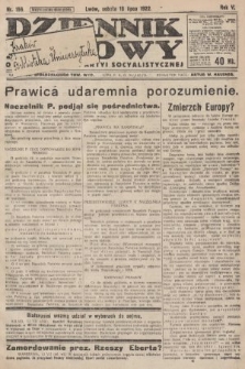 Dziennik Ludowy : organ Polskiej Partyi Socyalistycznej. 1922, nr 156