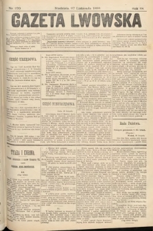 Gazeta Lwowska. 1898, nr 270