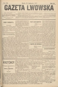 Gazeta Lwowska. 1898, nr 272