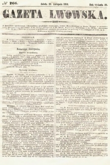 Gazeta Lwowska. 1858, nr 266