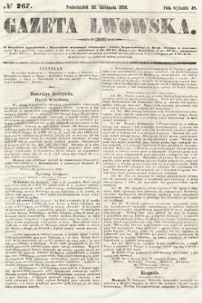 Gazeta Lwowska. 1858, nr 267