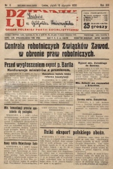 Dziennik Ludowy : organ Polskiej Partji Socjalistycznej. 1930, nr 6