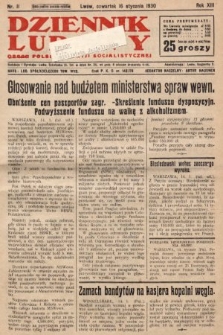 Dziennik Ludowy : organ Polskiej Partji Socjalistycznej. 1930, nr 11