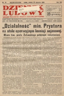 Dziennik Ludowy : organ Polskiej Partji Socjalistycznej. 1930, nr 19