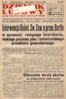 Dziennik Ludowy : organ Polskiej Partji Socjalistycznej. 1930, nr 24
