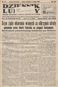 Dziennik Ludowy : organ Polskiej Partji Socjalistycznej. 1930, nr 26