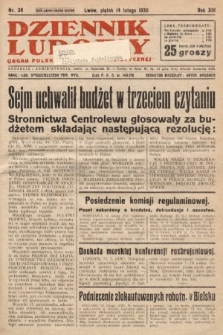 Dziennik Ludowy : organ Polskiej Partji Socjalistycznej. 1930, nr 36