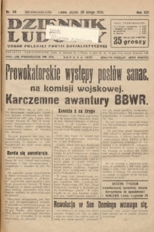 Dziennik Ludowy : organ Polskiej Partji Socjalistycznej. 1930, nr 48