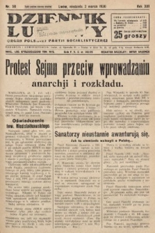 Dziennik Ludowy : organ Polskiej Partji Socjalistycznej. 1930, nr 50