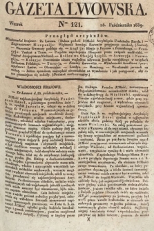 Gazeta Lwowska. 1839, nr 121