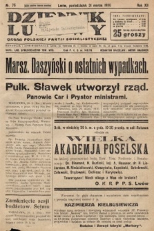 Dziennik Ludowy : organ Polskiej Partji Socjalistycznej. 1930, nr 75
