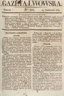 Gazeta Lwowska. 1839, nr 122