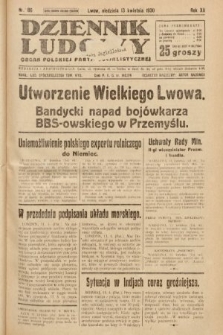Dziennik Ludowy : organ Polskiej Partji Socjalistycznej. 1930, nr 86