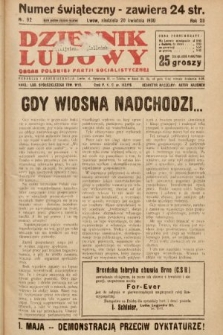 Dziennik Ludowy : organ Polskiej Partji Socjalistycznej. 1930, nr 92