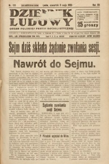 Dziennik Ludowy : organ Polskiej Partji Socjalistycznej. 1930, nr 103