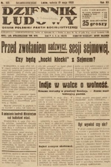 Dziennik Ludowy : organ Polskiej Partji Socjalistycznej. 1930, nr 105