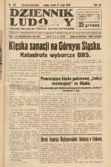 Dziennik Ludowy : organ Polskiej Partji Socjalistycznej. 1930, nr 108