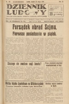 Dziennik Ludowy : organ Polskiej Partji Socjalistycznej. 1930, nr 116