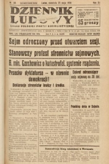 Dziennik Ludowy : organ Polskiej Partji Socjalistycznej. 1930, nr 118