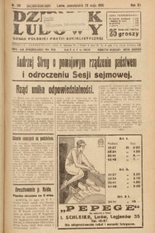 Dziennik Ludowy : organ Polskiej Partji Socjalistycznej. 1930, nr 119