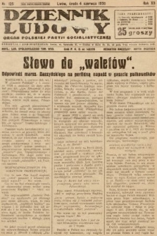 Dziennik Ludowy : organ Polskiej Partji Socjalistycznej. 1930, nr 125