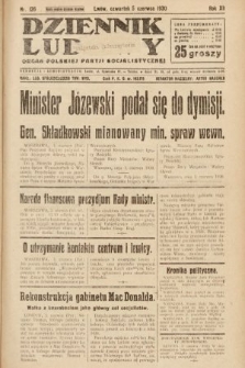 Dziennik Ludowy : organ Polskiej Partji Socjalistycznej. 1930, nr 126