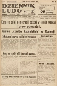 Dziennik Ludowy : organ Polskiej Partji Socjalistycznej. 1930, nr 133