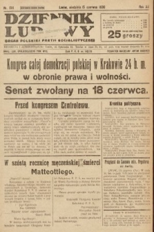 Dziennik Ludowy : organ Polskiej Partji Socjalistycznej. 1930, nr 134