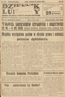Dziennik Ludowy : organ Polskiej Partji Socjalistycznej. 1930, nr 139