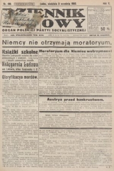 Dziennik Ludowy : organ Polskiej Partyi Socyalistycznej. 1922, nr 198