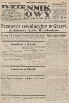 Dziennik Ludowy : organ Polskiej Partyi Socyalistycznej. 1922, nr 219
