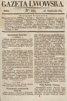 Gazeta Lwowska. 1839, nr 126