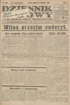 Dziennik Ludowy : organ Polskiej Partyi Socyalistycznej. 1922, nr 263