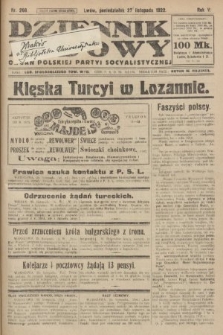 Dziennik Ludowy : organ Polskiej Partyi Socyalistycznej. 1922, nr 266