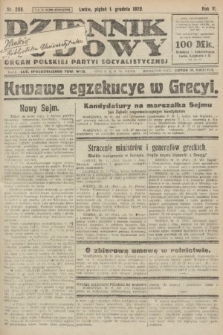 Dziennik Ludowy : organ Polskiej Partyi Socyalistycznej. 1922, nr 269