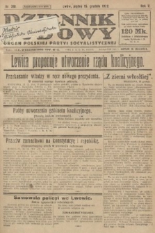 Dziennik Ludowy : organ Polskiej Partyi Socyalistycznej. 1922, nr 281