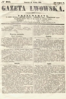 Gazeta Lwowska. 1858, nr 293