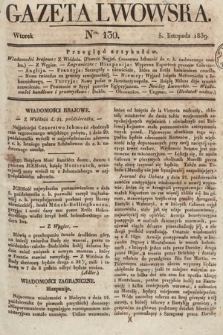 Gazeta Lwowska. 1839, nr 130