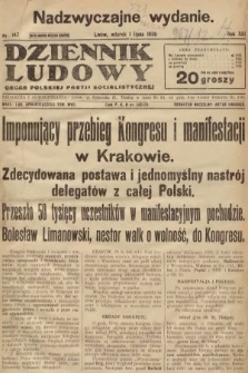 Dziennik Ludowy : organ Polskiej Partji Socjalistycznej. 1930, nr 147
