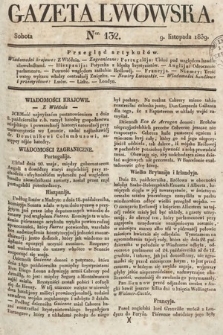 Gazeta Lwowska. 1839, nr 132