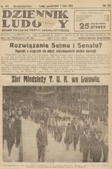 Dziennik Ludowy : organ Polskiej Partji Socjalistycznej. 1930, nr 153