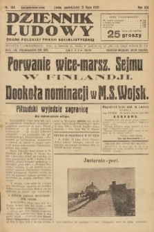 Dziennik Ludowy : organ Polskiej Partji Socjalistycznej. 1930, nr 164