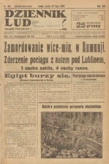Dziennik Ludowy : organ Polskiej Partji Socjalistycznej. 1930, nr 165
